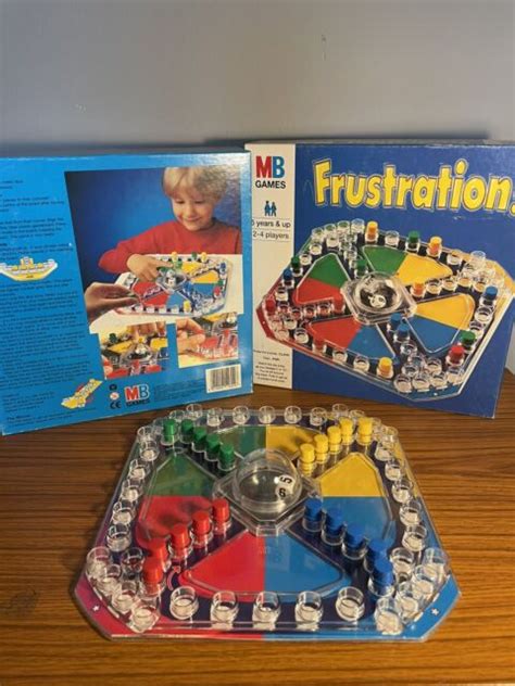 Mb Hasbro Frustration Board Game Has14544 For Sale Online Ebay