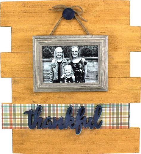 Thankful Offset Pallet Plaque Crafts Pallet Display Painting Projects