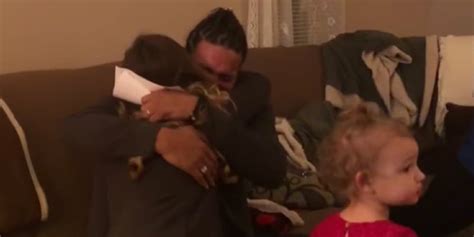 Teen Surprises Stepdad With Adoption Papers On Christmas Eve