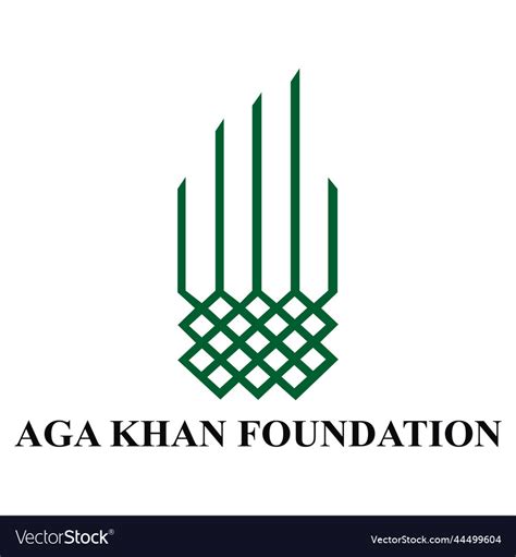 Aga Khan Foundation Logo Image Royalty Free Vector Image