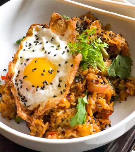 Sweet And Spicy Kimchi Fried Rice The East Coast Kitchen