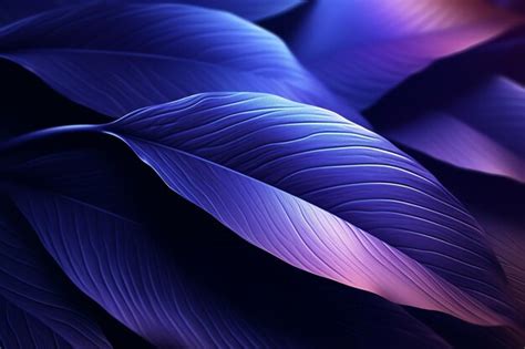 Premium Photo Purple Leaves Wallpapers