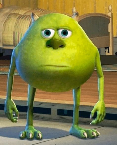 Ever Seen The Mike Wazowski Meme In High Definition Rmemes