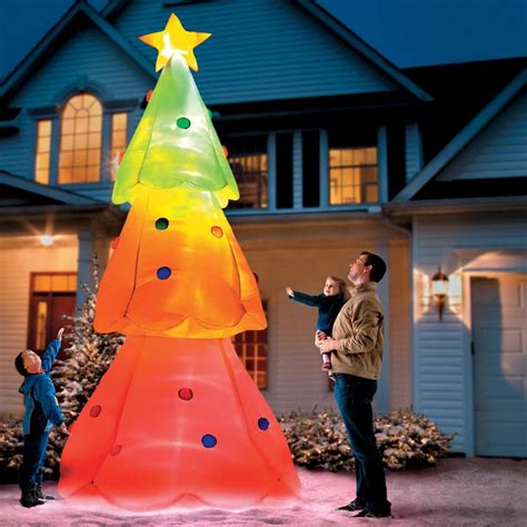 Airblown Inflatable Christmas Tree Giant 10ft Tall By Gemmy Industries