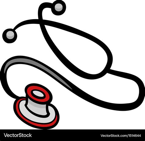Stethoscope Clip Art Cartoon Royalty Free Vector Image