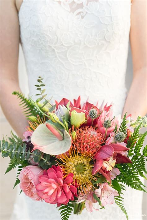 Tropical Flowers Wedding Bouquet Tropical Bouquet Etsy All Of These