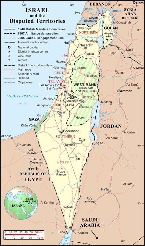Printable Map Of Israel Printable World Holiday