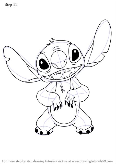 Easy To Draw Lilo And Stitch