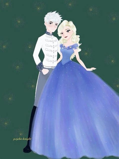 Jelsa Is Cinderella Jack Frost E Elsa Jack Y Elsa Elsa Frozen Disney