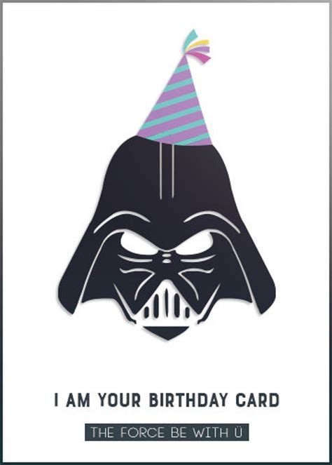 Star Wars Birthday Invitation Card Star Wars Card Digital Paper Pack