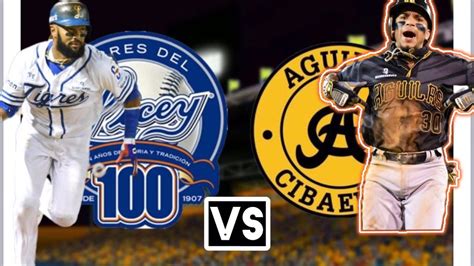 Tigres del Licey vs Aguilas Cibaeña YouTube