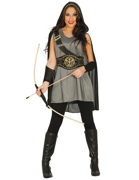 Grey Archer Costume For Women Adults Costumes And Fancy Dress Costumes Vegaoo