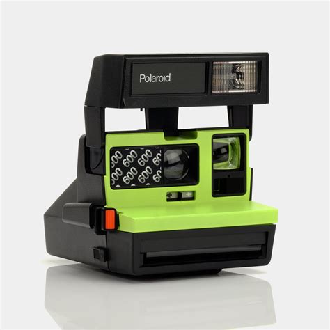 Polaroid 600 Lime Green Instant Film Camera Retrospekt