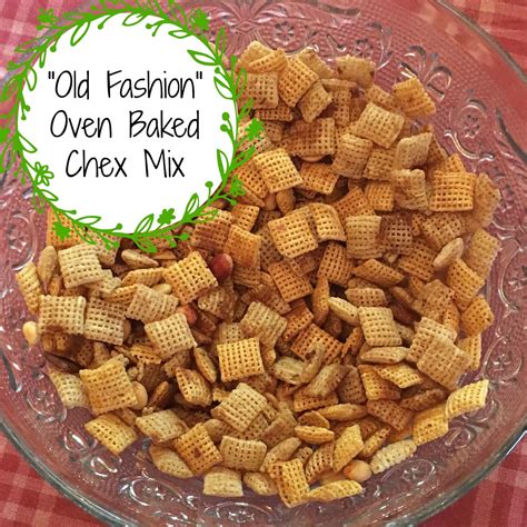 Old Fashion Oven Baked Chex Mix The Misadventures Of A