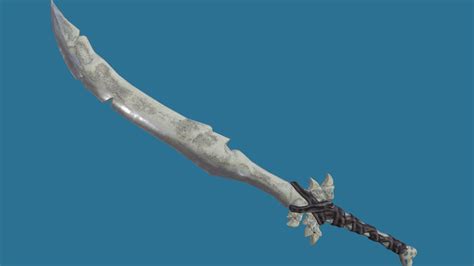 Bone Sword Obj