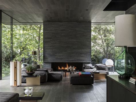 Marmol Radziner Mandeville Canyon House Living Room Designs