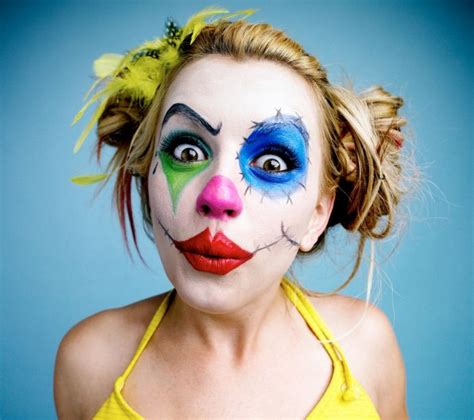 holen sie sich ein perfektes clown make up clown schminken anleitung und tipps für das kostüm