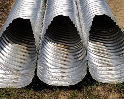 Arcadia Culverts Corrugated Metal Pipe Galvanized And Aluminized