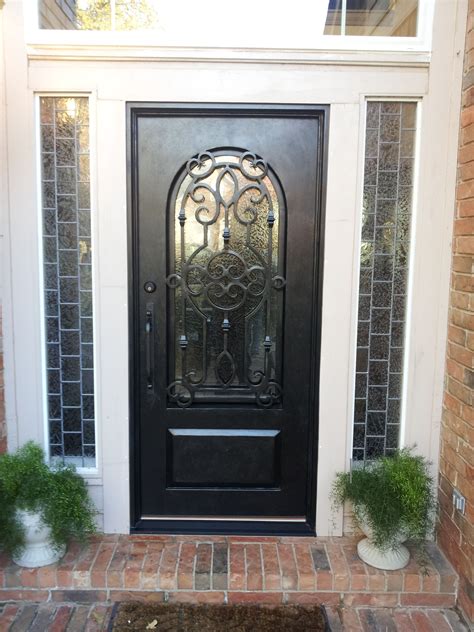 Top Modern Wrought Iron Doors For An Elegant Entry To