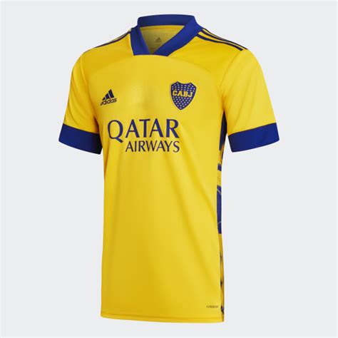 Tercera Camiseta Boca Juniors 2021 Dorado Adidas Adidas Chile