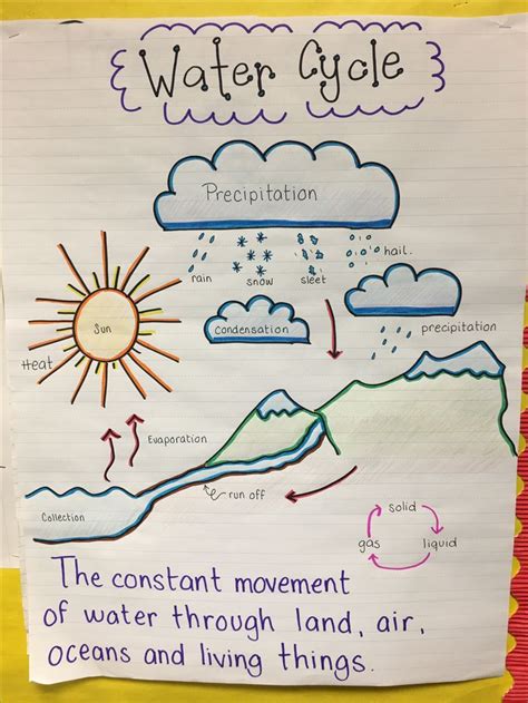 Water Cycle Anchor Chart Science Anchor Charts Scienc Vrogue Co