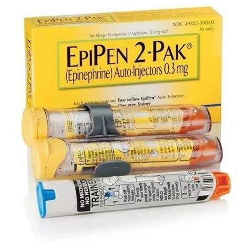 Epipen 03mg Injection At Rs 4000piece Epinephrine Injection In