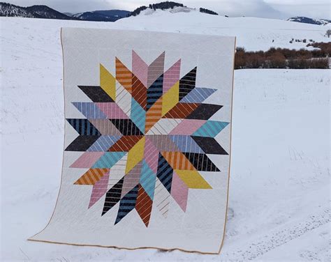 Pdf Homestead Star Quilt Pattern By Lindlee Smith Of Plains Etsy