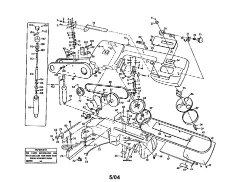 Jet Band Saw Parts Diagram