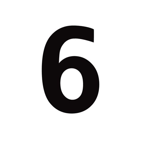 Print Big Numbers A4 Sized Numbers In Solid Black Free Download