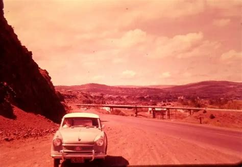 Ld17 Original Kodachrome 35mm Slide 1950s Dalles City From Dam Site 1959 395 Picclick