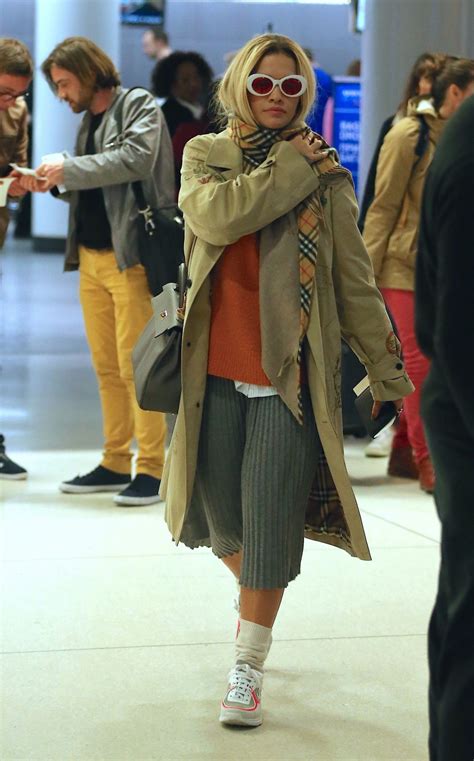 Rita Ora At Jfk Airport In New York 01232018 Hawtcelebs