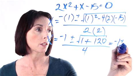 How To Solve Quadratic Equations Youtube