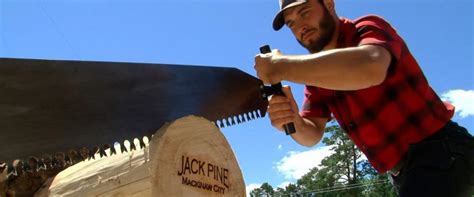 Jack Pine Lumberjack Shows Mackinaw City Michigan