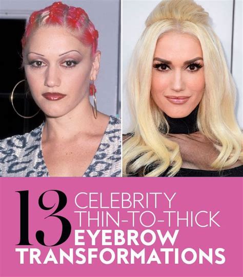 These 13 Celebrities Show How Eyebrows Can Change Your Entire Face