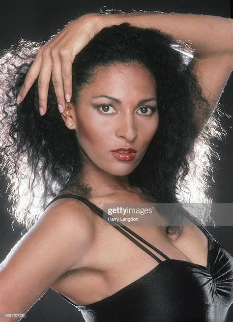 Actress Pam Grier Poses For A Portrait In 1985 In Los Angeles Photo
