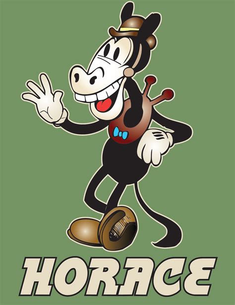 Horace Horsecollar Is An Animated Character Created By Ub Iwerks And