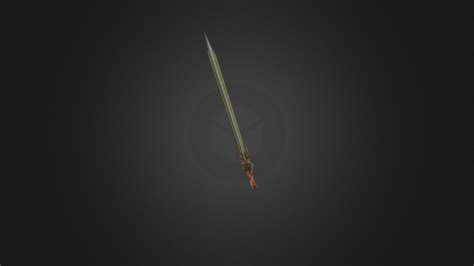 Epic Sword 3d Model By Cao Chris Chrissskngan 6a24743 Sketchfab