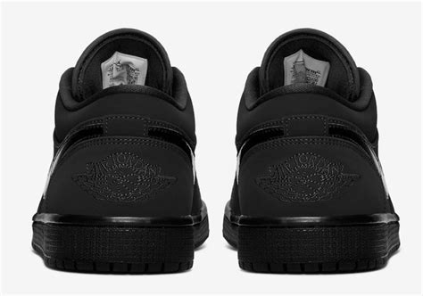 Air Jordan 1 Low Triple Black 553558 056 Release Date Info Sneakerfiles