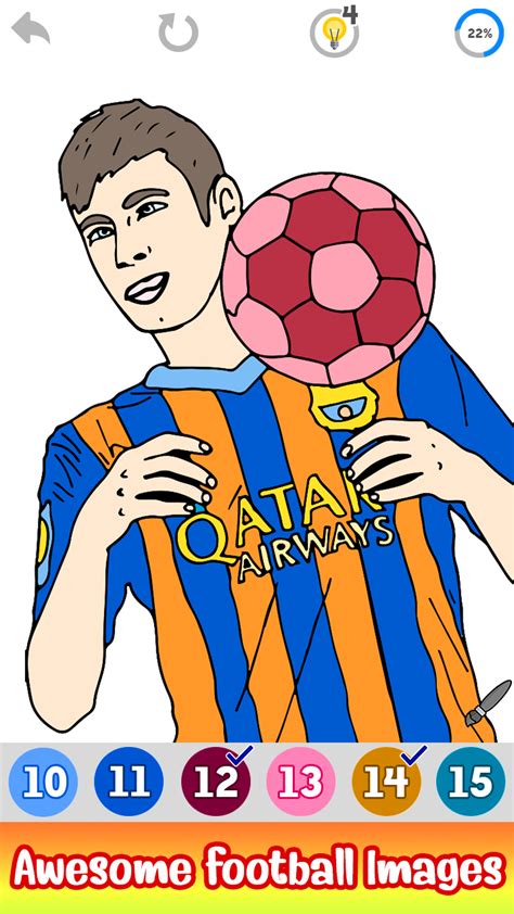 101+ characters color by number: Amazon.com: Football Color By Number - Soccer Players ...
