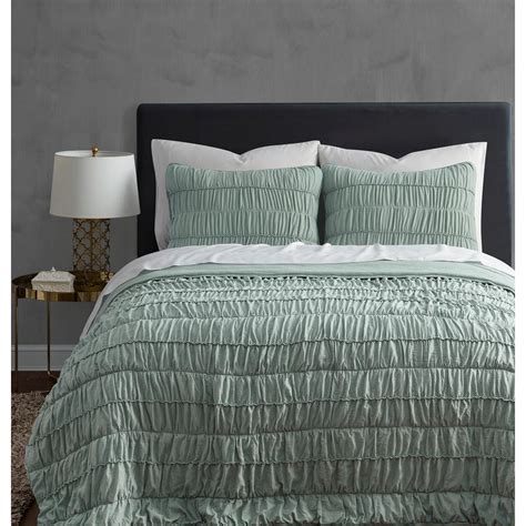 Write a review see all reviews write a review. Unbranded Ultra 3-Piece Mint Green Full/Queen Quilt Set ...