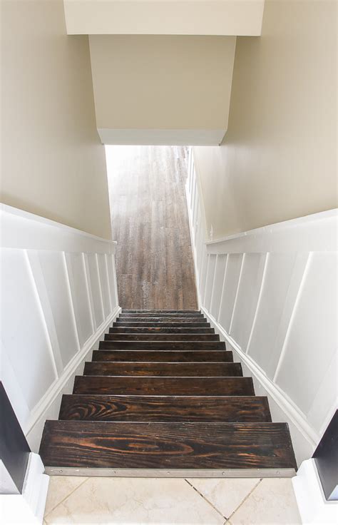 Do It Yourself Beautiful Staircase Board And Batten Little House Of