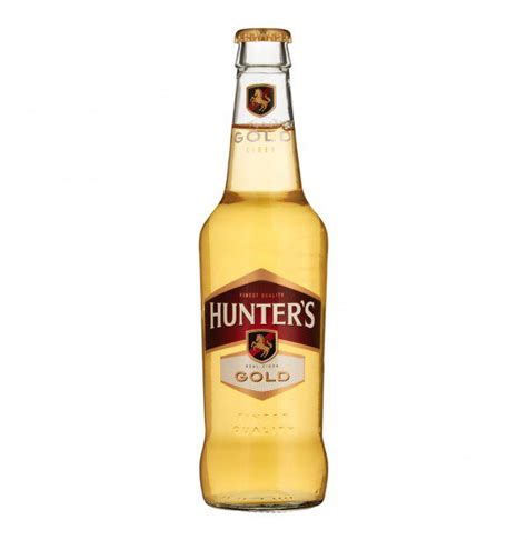 Hunters Gold Real Cider 330ml Bottle The Biltong Farm