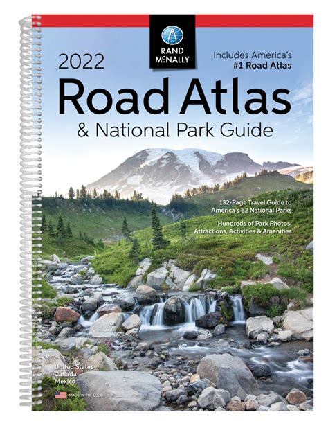 Rand Mcnally 2022 Road Atlas And National Park Guide Rand Mcnally