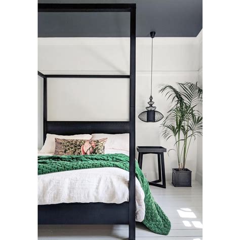 Furniture friday canopy four poster beds, there certainly shortage dark espresso stained four poster beds check any big box website bound find least one you don't have to decide on antique furniture in formal victorian style. The Hedonist Black 4-Poster Bed | 4 poster bed canopy ...