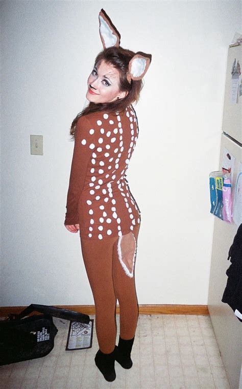 This is a fairly simple costume, and the finished result is adorable and totally. modest deer costume - Google Search | Halloween/Cosplay | Pinterest | Deer costume, Female ...