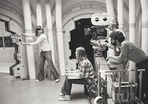 George Lucas On The Set Of Star Wars 1977 Star Wars Classic Star