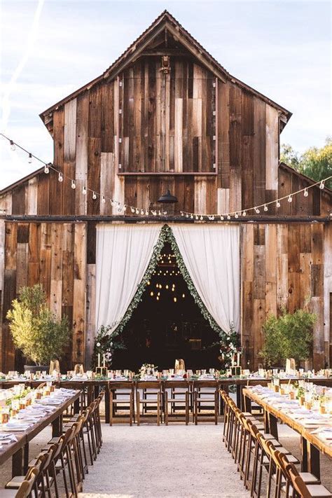 Check out our barn wedding theme selection for the very best in unique or custom, handmade pieces from our party décor shops. 21 Barn Wedding Ideas for Your Big Day