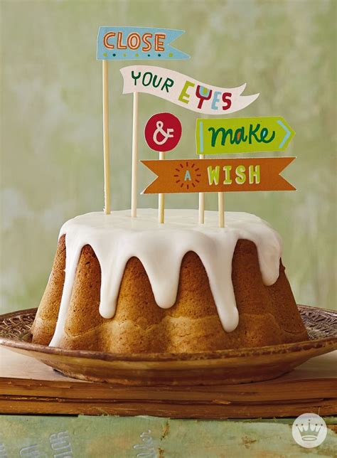 Serve A Slice Of Happy With These Diy Birthday Cake
