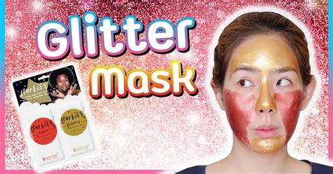 มาส์กหน้าสนุกขึ้นด้วย Glitter Peel Off Mask จากเกาหลี
