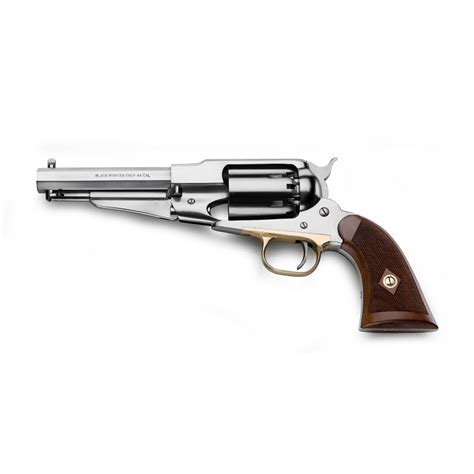 Revolver A Poudre Noire Pietta Remington 1858 Sheriff Inox Calibre 44